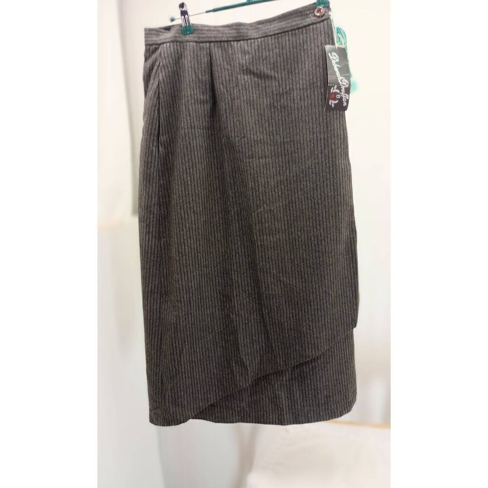 NOS with tags, VTG, 70-80s cashmere and wool wrap skirt size 12